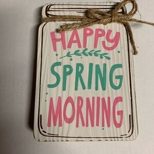 WOODEN PLAQUE 